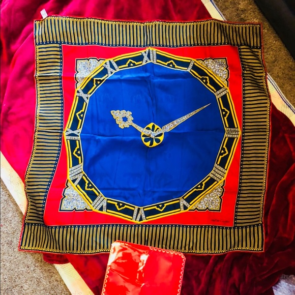 Cartier Accessories - Authentic Must De Cartier 100%Silk Scarf